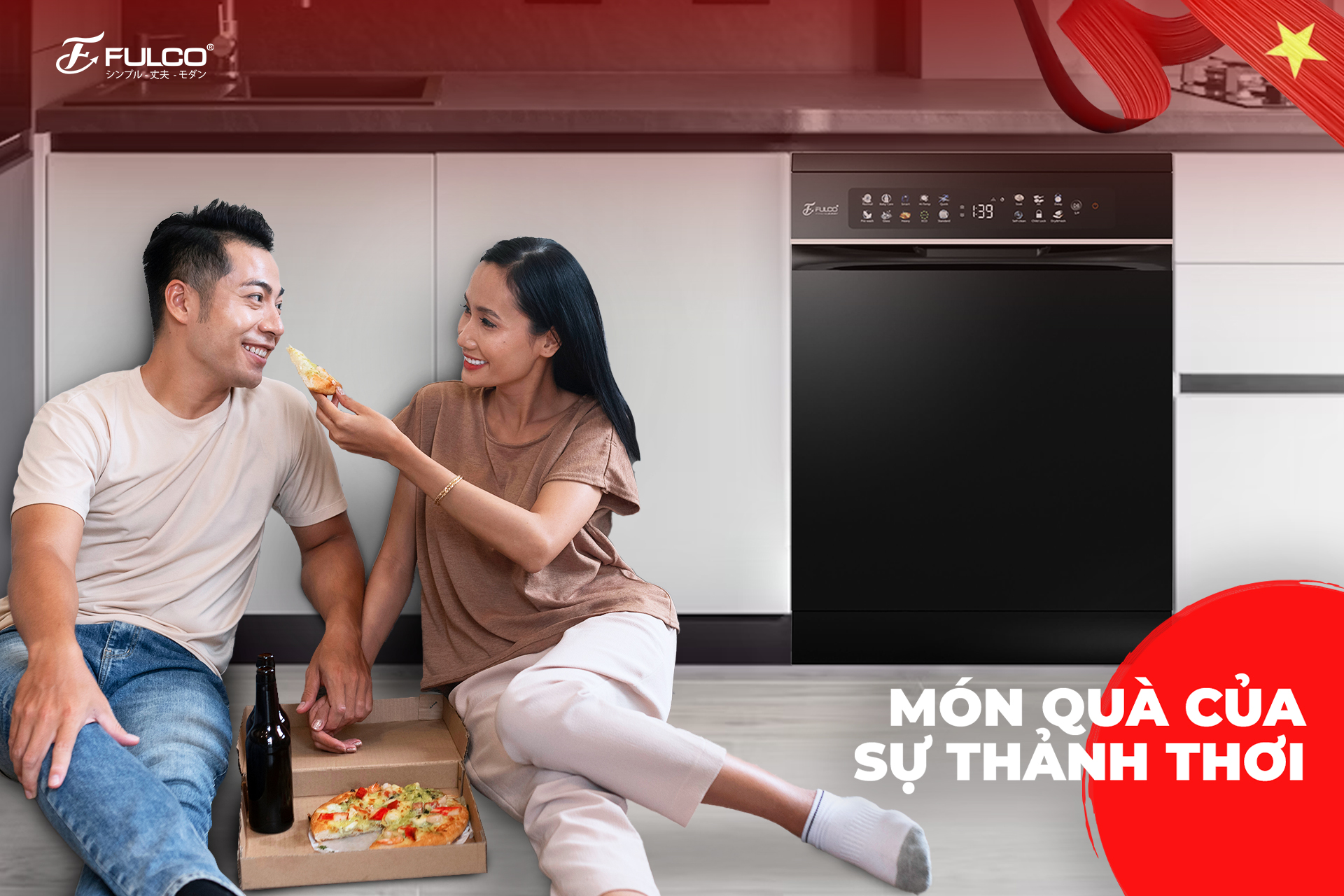 Các giải pháp phụ kiện tủ bếp thông minh của FULCO giúp tinh gọn không gian bếp.